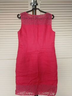 Платье из льна и рами