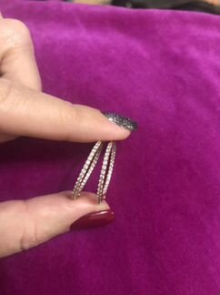 Золотые серьги