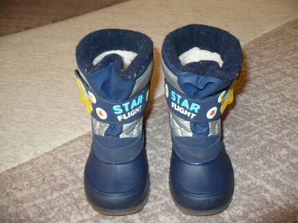 Зимние детские сапожки Зебра trail 22р