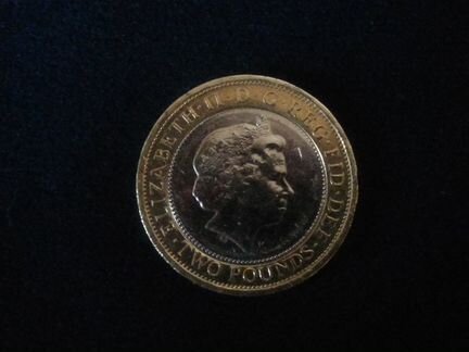2 фунта 2014 года. Великобритания