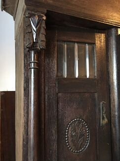 Буфет старинный резной