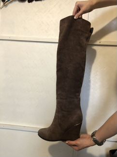 Ботфорты winzor р-р 38 нат мех