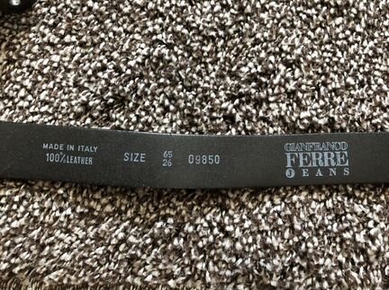 Кожаный ремень Ferre Jeans 65