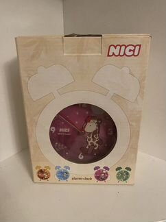 Детские часы будильник настольные