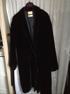 Forte forte черное легкое пальто бархат размер 0