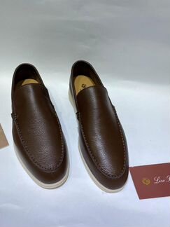 Лоферы Loro Piana Пиана Summer Walk коричневые