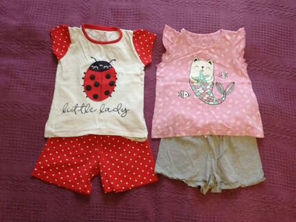 Пижамки Mothercare + Funday на 4-5 лет