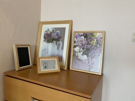 Рамка для фото или картин из дерева IKEA- Ribba и