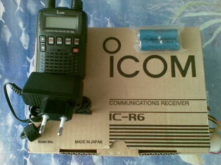 Радиоприемник (сканер) I COM IC-R6