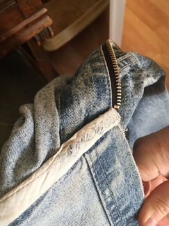 Куртка длинная джинсовая оверсайз