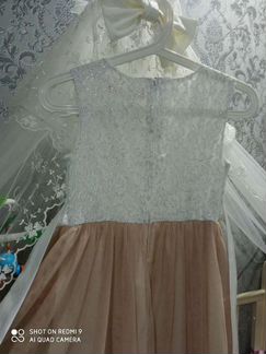 Новое праздничное новогоднее платье для девочки