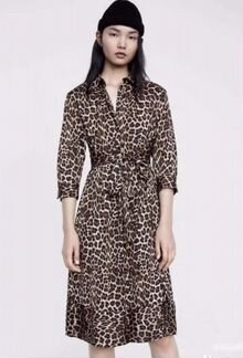 Платье zara миди