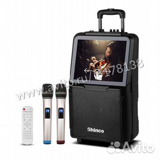 Портативная колонка для Караоке Shinco MV1510 WiFi