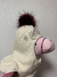 Шапка-шлем для девочки бу 1 сезон