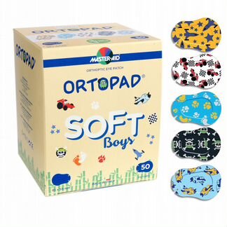 Окклюдеры Ortopad Boys Soft для мальчиков Junior