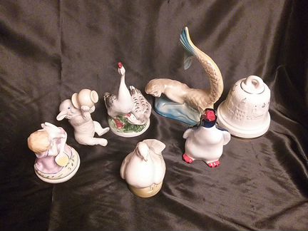 Фарфоровые статуэтки.лфз.Вербилки.зхк и др