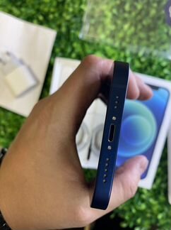 Новый iPhone 12 128gb синий чек 1 месяц идеал