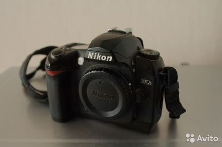 Зеркальная фотокамера Nikon d70s body