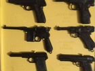 Коллекционный набор пистолетов в масштабе 1:4 СССР