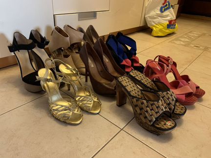 Туфли Zara 6 пар 41 р-р