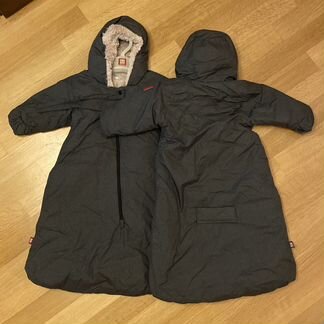 Комбинезон Red Castle T-Zip серый 6-12 меся