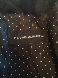 Шуба черная из кролика