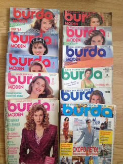 Burda бурда моден разные года журнал для шитья