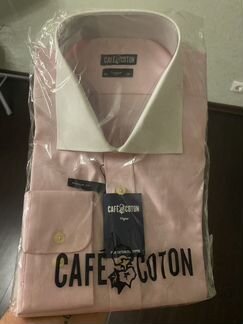 Рубашка большого размера мужская cafe coton