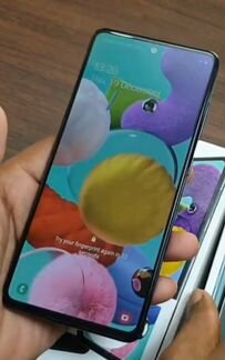 Samsung Galaxy A51-Black Brilliant