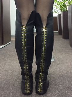 Сапоги ботфорты Marc by Marc Jacobs оригинал, кожа