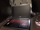 Игровой ноутбук msi i5 GTX 1060