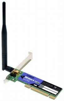 Linksys Wmp54g беспроводной адаптер PCI