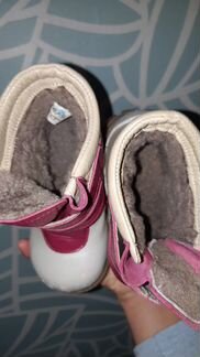 Ботинки зимние кожаные