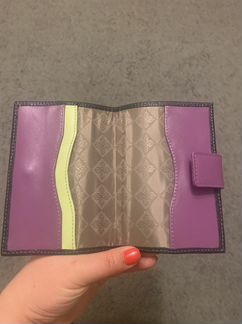 Кожаная обложка на паспорт