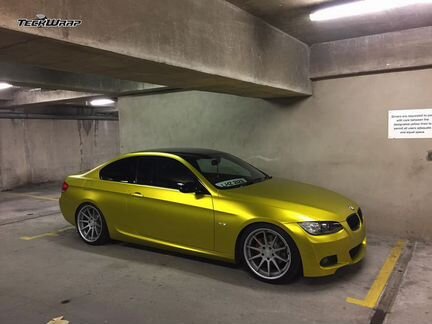 Автопленка TeckWrap матовый хром Золото