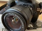 Зеркальный фотоаппарат новый canon eos 1100D