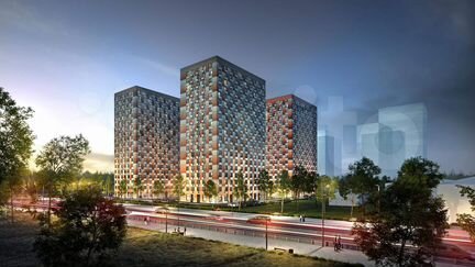 3-к квартира, 86.4 м², 9/19 эт.