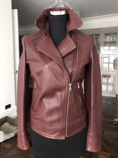 Куртка кожаная Massimo Dutti