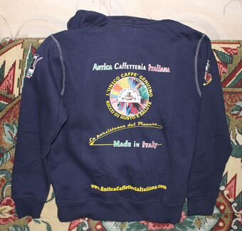 Толстовка Antica Caffetteria Italiana. 46-48.Новая