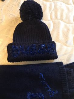 Guess шапка шарф комплект