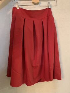 Юбка красная Emka Fashion 50 размер