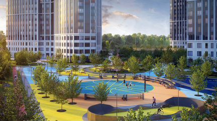 Квартира-студия, 88.8 м², 25/39 эт.