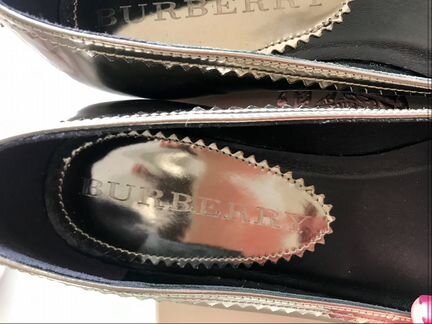 Туфли балетки Burberry оригинал 37
