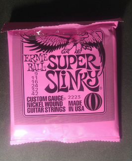 Струны ernie ball