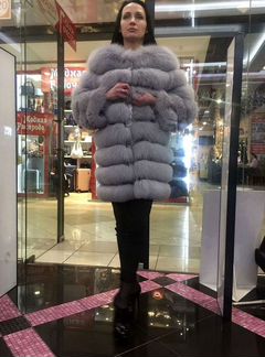 Шуба из песца трансформер 4 в 1