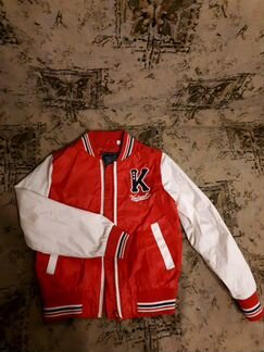 Ветровка (бомбер) для девочки, 128 см