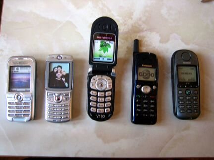 Муляжи мобильников ретро (для театра и кино)