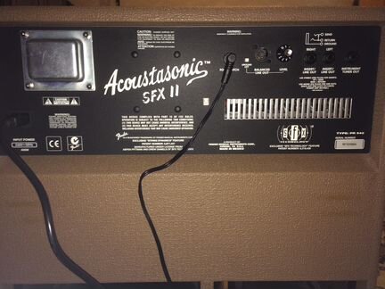 Комбо для акустической гитары fender acoustasonic