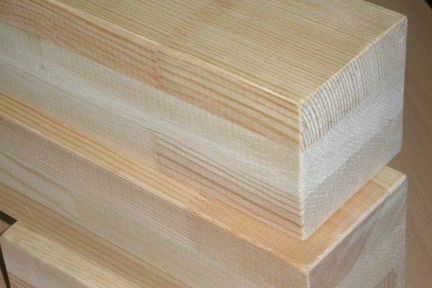 Клееный брус сосна, ель 100х100х6м (гост-26002)