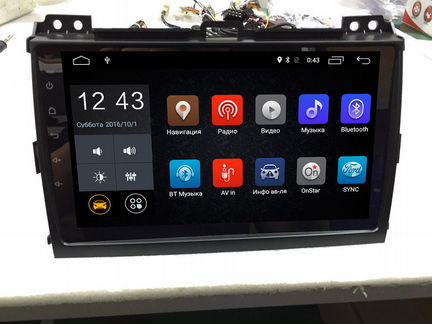 Магнитола Toyota Prado 120 02-09 Android 4G DSP